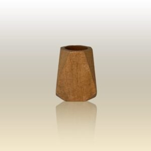 Mate de algarrobo geometrico.